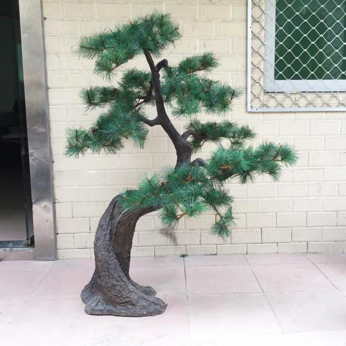 جشنواره مصنوعی فایبر گلاس چوب کاج درخت