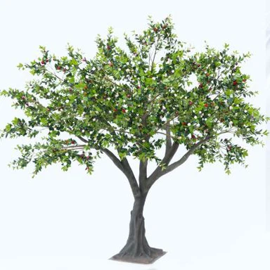 کاملیا مصنوعی شکوفه درخت