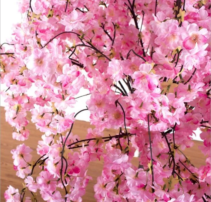 Wholesale Tabletop Decorative Floral Tree With Hanging Blossoms