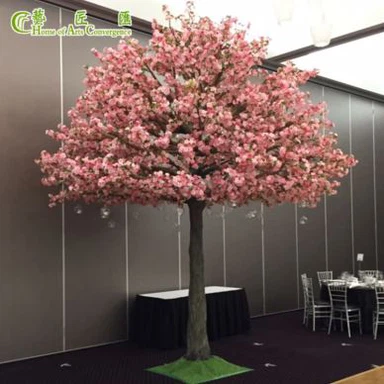 فروش داغ Faux Cherry Blossom Tree دکوراسیون عروسی در فضای باز