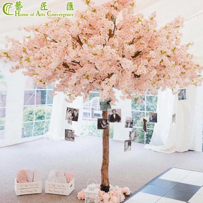 Wholesale Tabletop Decorative Floral Tree With Hanging Blossoms