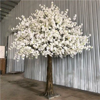 درخت شکوفه گیلاس سفید مصنوعی